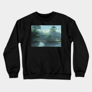 landscape pictures for wall unique Crewneck Sweatshirt